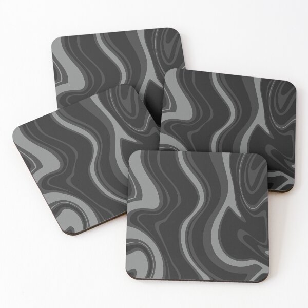 Item preview, Dark Marble Monochrome Grey / Black Pattern designed and sold by eviewonder.