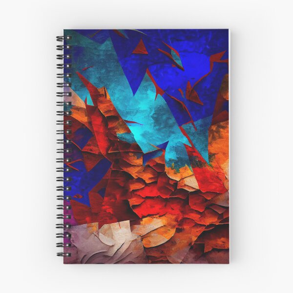 Item preview, Semi Abstract Dramatic Rough Coarse Extreme Pattern Digital Painting designed and sold by CodeAndColors.
