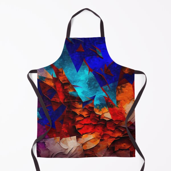Item preview, Semi Abstract Dramatic Rough Coarse Extreme Pattern Digital Painting designed and sold by CodeAndColors.