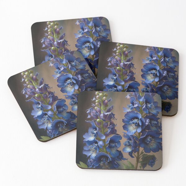 Item preview, Delphinium Flowers designed and sold by Vanover Designs.