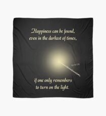 HP happiness quote Scarf