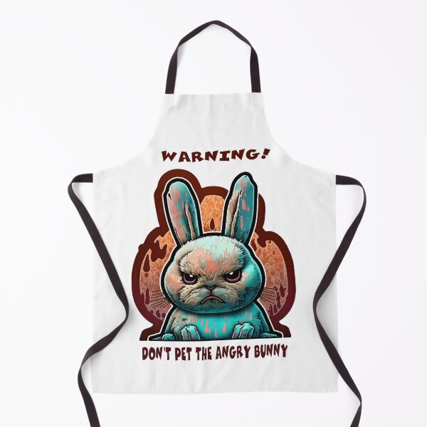 Item preview, Dont pet the Angry Bunny designed and sold by Depressed-Bunny.