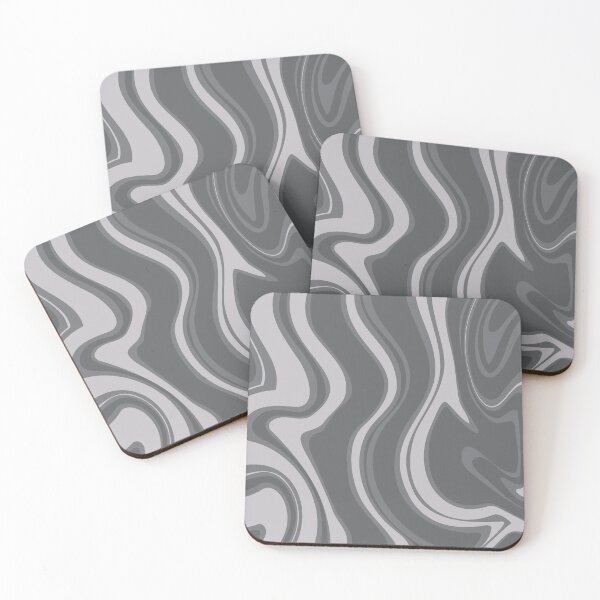 Item preview, Light Grey Marble Monochrome Pattern designed and sold by eviewonder.