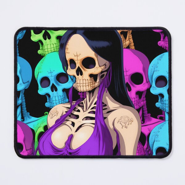 Item preview, Neon Gothic Skull Pattern designed and sold by ArtAT.