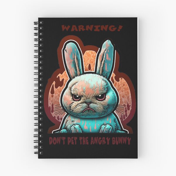 Item preview, Dont pet the Angry Bunny designed and sold by Depressed-Bunny.