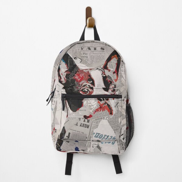 Item preview, dog paper collage art figure #12 designed and sold by artomazo.
