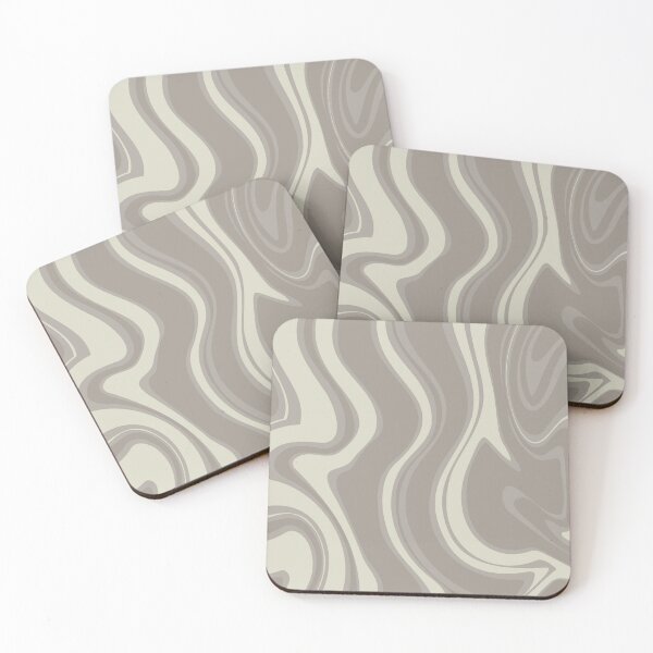 Item preview, Soft Brown Marble Monochrome Pattern designed and sold by eviewonder.