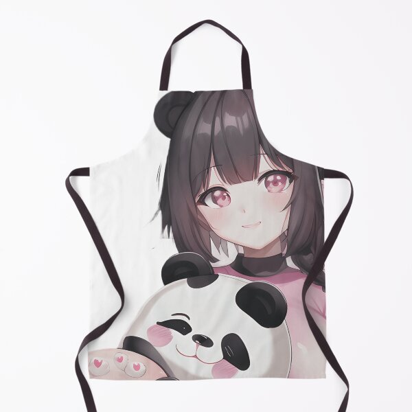 Aperçu de l'œuvre La fille et son ours panda créée et vendue par culturageekstor.