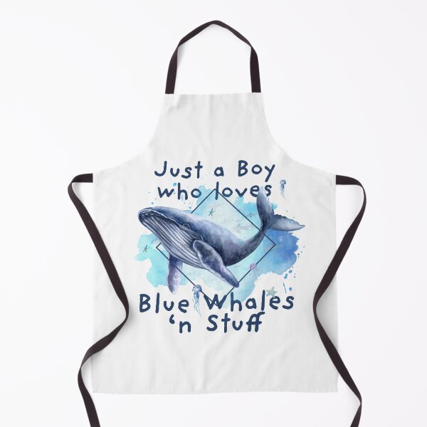 Item preview, Just a Boy who loves Blue Whales - Beautiful blue whale for boys designed and sold by BrainlabStudios.