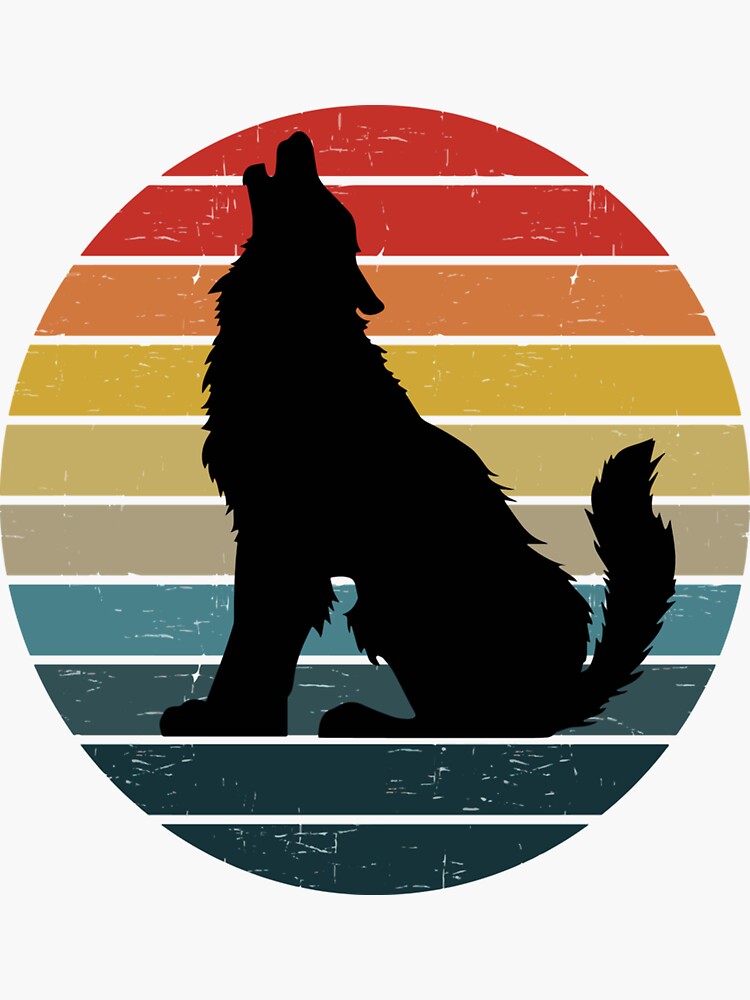 "Great wolf lodge Vintage 80s " Sticker for Sale by VenussApparel
