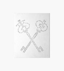 Woodkid's Keys (No Name) Art Board