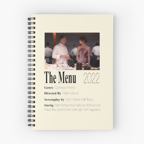 Item preview, The Menu Poster designed and sold by tlee322.