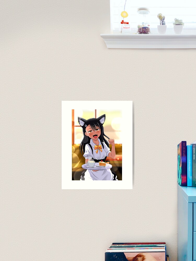 Nagatoro Hayase - The Sassy Waifu from Don't Toy with Me, Miss Nagatoro  anime and manga Poster for Sale by theUltZombie