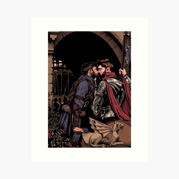 The Mage & The Knight Art Print