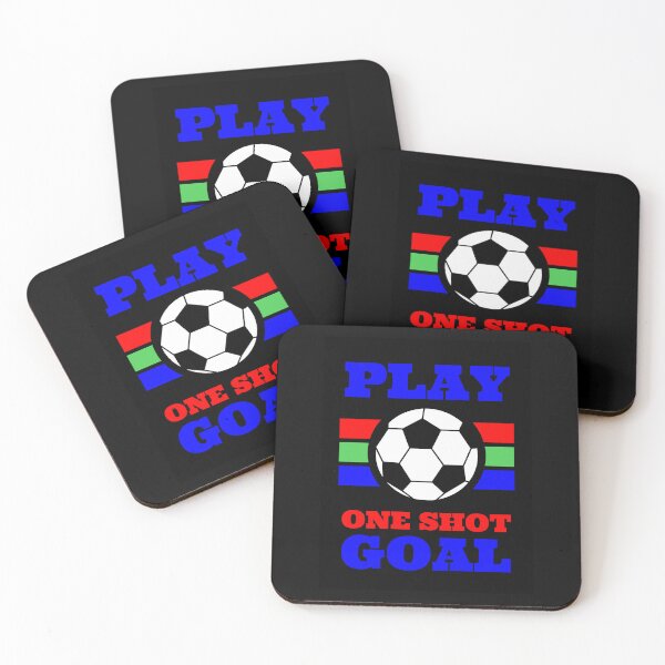Item preview, Play One Shoot Goal Football Graphic designed and sold by MotionWaves.