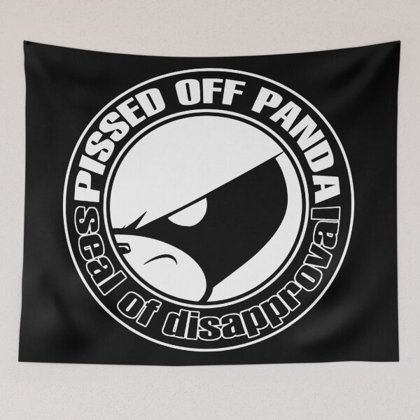 Item preview, Pissed OFF Panda Eye Seal of Disapproval designed and sold by Frank Powers.