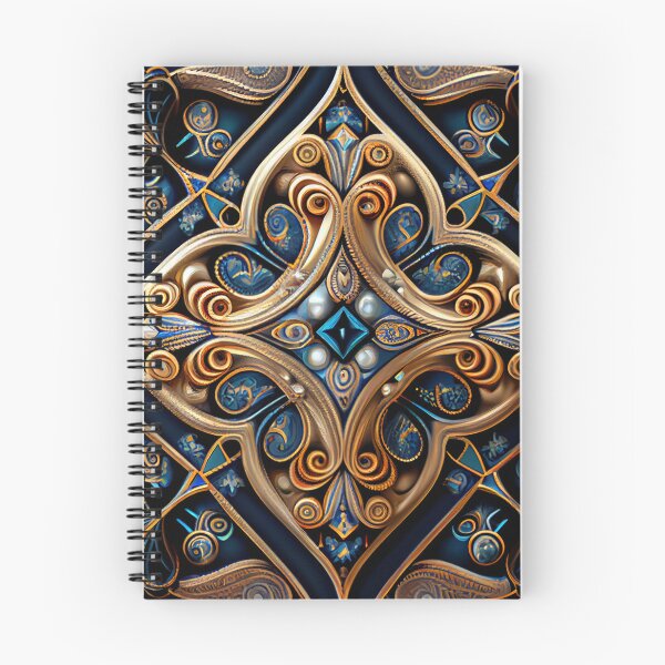 Item preview, Square Bejeweled Abstract Beautiful Traditional Pattern Digital Painting designed and sold by CodeAndColors.