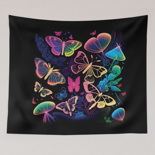 Item preview, Butterflies rainbow color Sticker designed and sold by PhiloSophyEye.