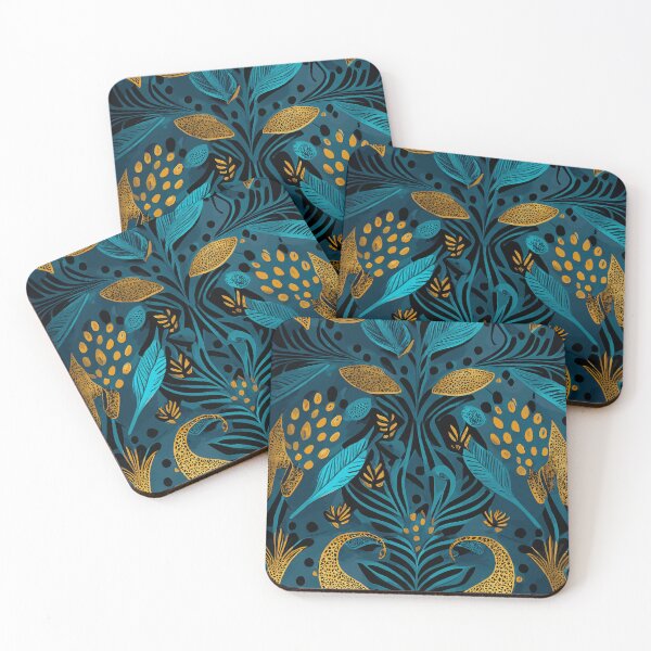 Artikelvorschau, jungle leopard art pattern entworfen und verkauft von badbug.