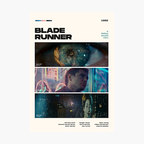 Item preview, Blade Runner Poster | Wall Art | Harrison Ford Poster | Ridley Scott Poster | Poster Print | Wall Art | Home Decor Poster | Aesthetic Poster | Minimalist Poster designed and sold by CoverElements.