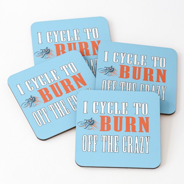 Item preview, Cyclists I Cycle To Burn Off The Crazy Bicycle Riders Long Sleeve designed and sold by Fivestars  ⭐⭐⭐⭐⭐.