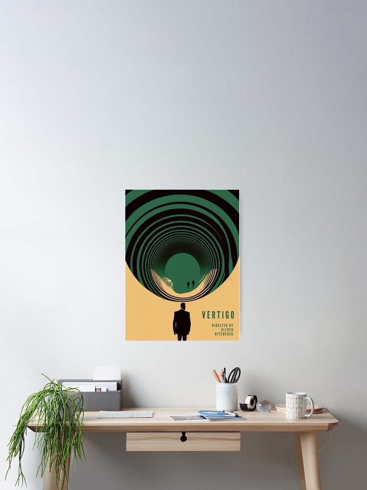 "Vertigo Minimalist movie poster " Poster for Sale by MeowStore21