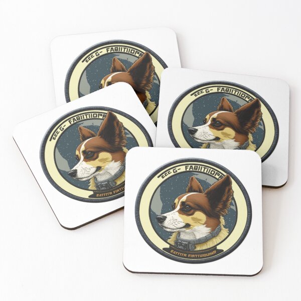Item preview, Fighter Squadron Patch Dog Circular  designed and sold by simplife-art.