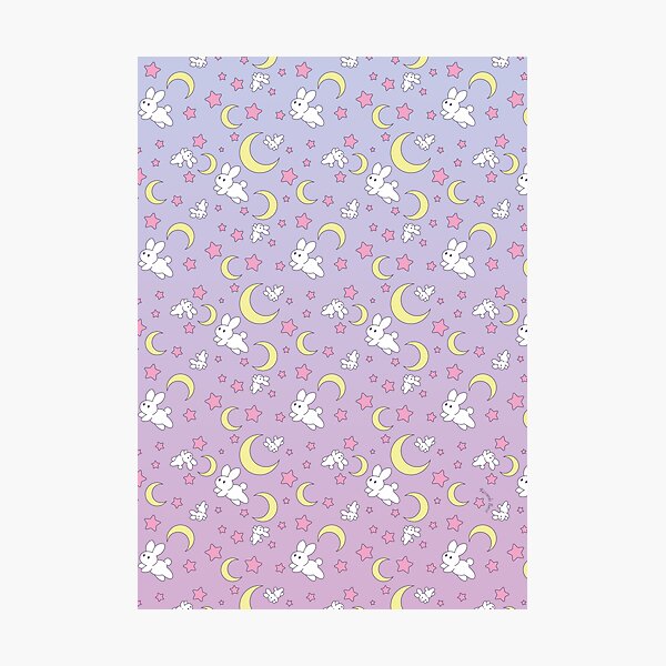 Usagi Pattern Old Style Photographic Print