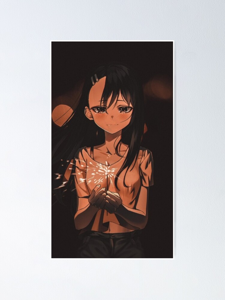 Nagatoro Hayase - The Sassy Waifu from Don't Toy with Me, Miss Nagatoro  anime and manga Sticker for Sale by theUltZombie