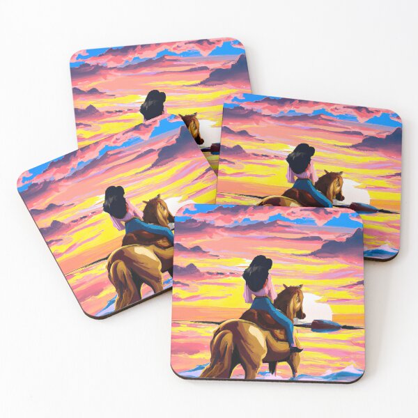 Item preview, Ocean Sunset Horse Ride designed and sold by Sparkline.