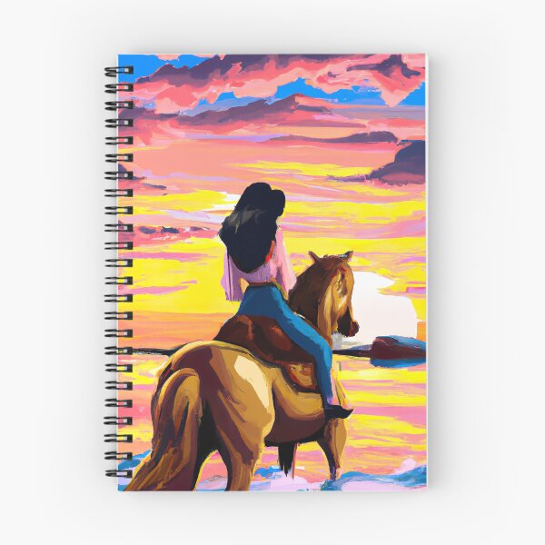 Item preview, Ocean Sunset Horse Ride designed and sold by Sparkline.