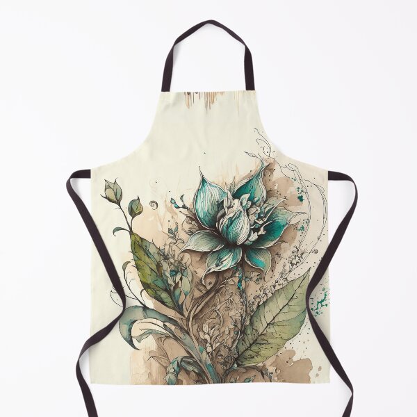 Item preview, Abstract flower drawing (9/12) designed and sold by sabantha.