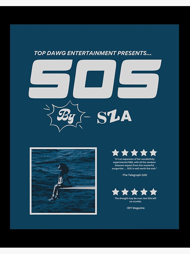Sza Sos Album Cover -  UK
