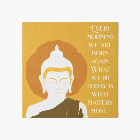 Buddha quotes , yoga and meditation quotes,self-love quotes | Art Board  Print