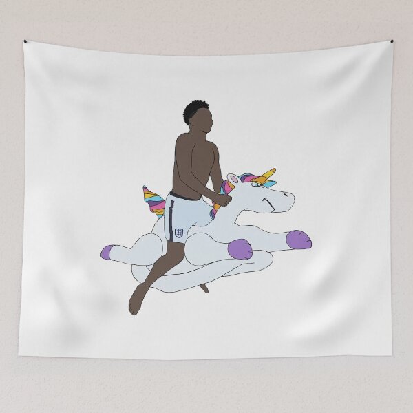 Item preview, Bukayo Saka Little Chilli 7 Saka Unicorn designed and sold by Fan-Shop.