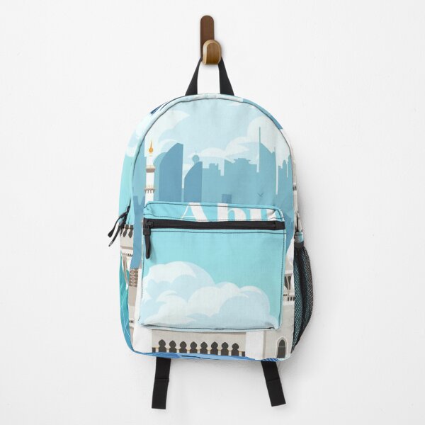 Item preview, ABU DHABI UAE CITY BLUE WHITE  designed and sold by Asombrosa.