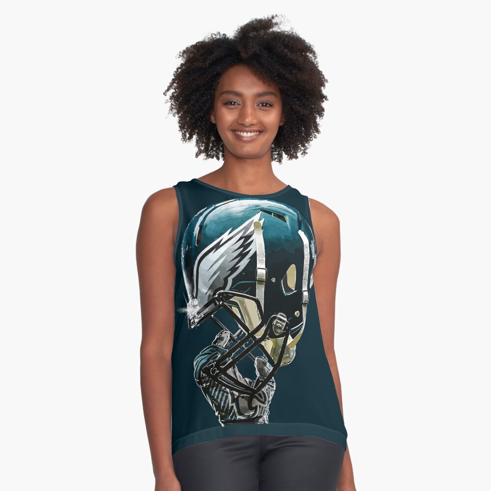 Philadelphia Eagles helmet fan art A-Line Dress for Sale by Denwill