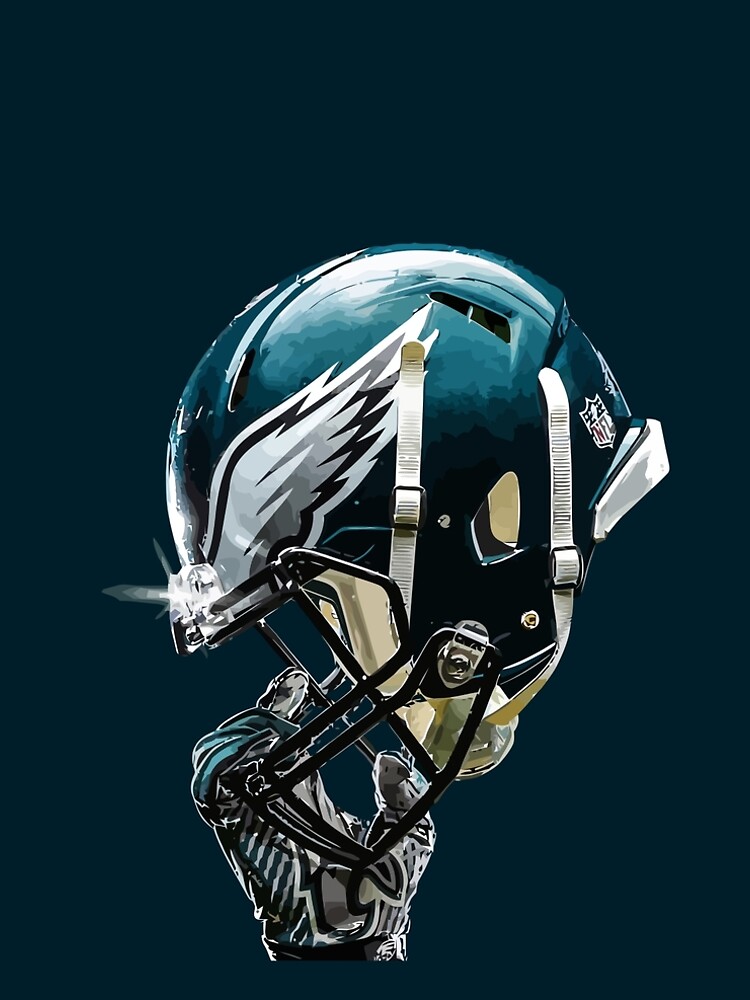 Philadelphia Eagles helmet fan art A-Line Dress for Sale by Denwill