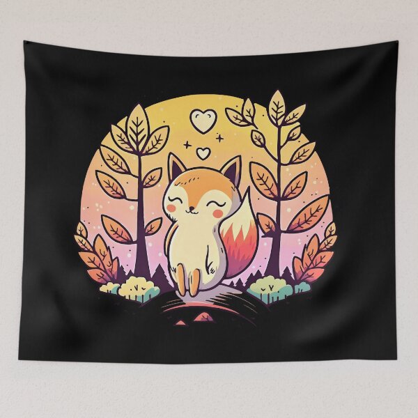 Item preview, Fox Anime Carton designed and sold by NTGUILTY.