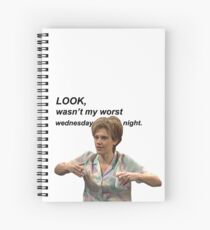 Cuaderno de espiral KATE MCKINNON SNL ALIEN SKETCH: ¡MIÉRCOLES NOCHE!