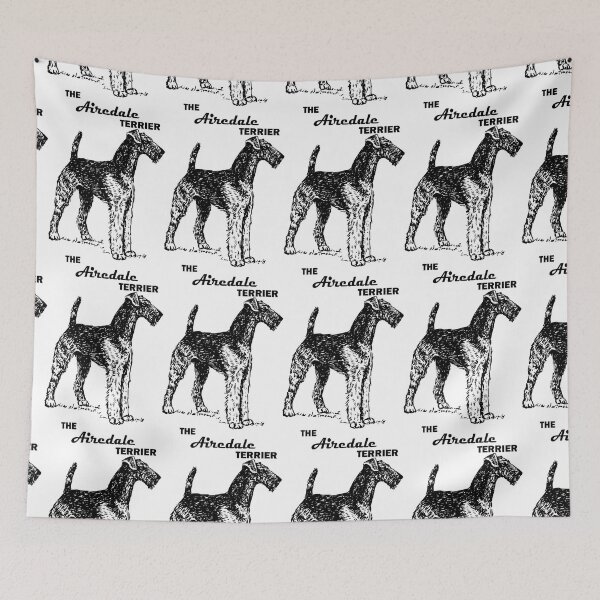 Item preview, Airedale Terrier designed and sold by Doodlehub.