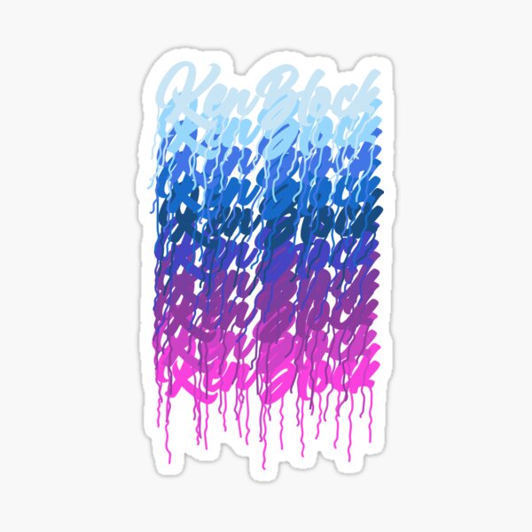 Artikel-Vorschau von Ken Block (Farbverlaufsausgabe), designt und verkauft von stormrender.