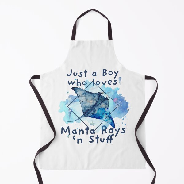 Item preview, Just a Boy who loves Manta Rays - Beautiful manta ray for boys designed and sold by BrainlabStudios.