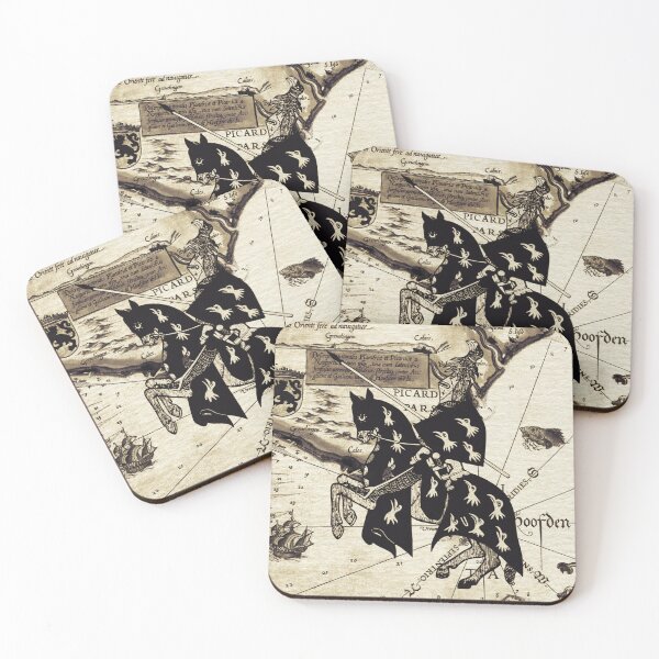 Item preview, Medieval Knight - Old Map designed and sold by SpaceArt1.
