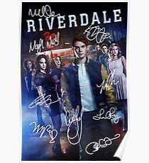 Signed Riverdale Poster Poster