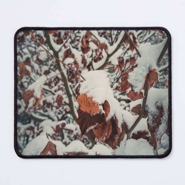 Item preview, snow covered golden leaves designed and sold by psychoshadow.