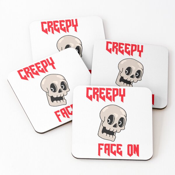 Item preview, Hello it_s Halloween creepy face on designed and sold by RoknRideDGTL.