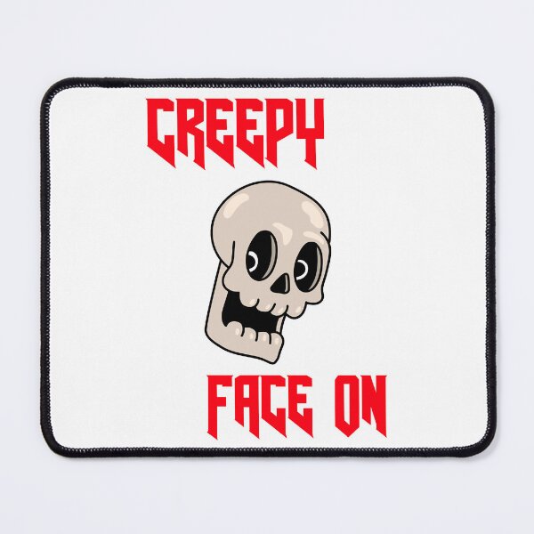 Item preview, Hello it_s Halloween creepy face on designed and sold by RoknRideDGTL.