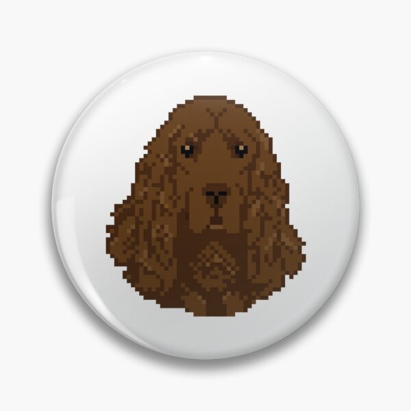 Item preview, Cocker Spaniel Dog - Pixel Art designed and sold by FepicDesign.