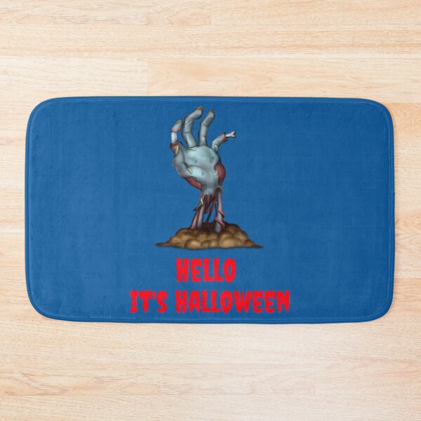 Item preview, Hello it_s Halloween ghost hand designed and sold by RoknRideDGTL.